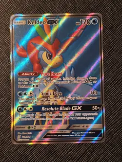 Keldeo GX (Full Art) 219/236 Sm-Unified Minds Holo NM - Image 1
