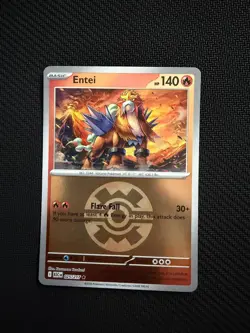 Entei (Quick Ball) 025/217 Rare Ascended Heroes Pokemon Reverse Holo Near Mint - Image 1