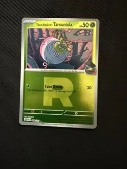 Team Rocket's Tarountula (Team Rocket) 018/217 Ascended Heroes Reverse Holo NM - Image 1