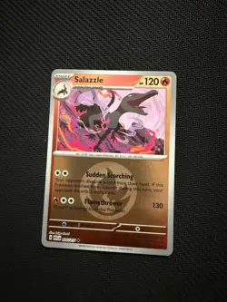 Salazzle (Energy Symbol Pattern) 035/217 Ascended Heroes Pokemon Reverse Holo NM - Image 1