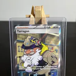Tarragon 116/088 Ultra Rare Trainer Full Art Perfect Order Pokemon NEAR MINT NM - Image 3