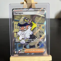 Tarragon 116/088 Ultra Rare Trainer Full Art Perfect Order Pokemon NEAR MINT NM - Image 5