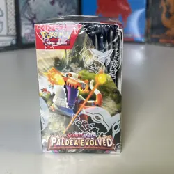 Pokemon Paldea Evolved Half Booster Box 18pack Sealed - Image 4