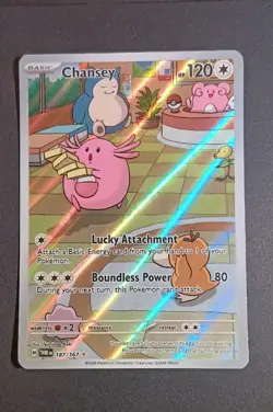 Pokemon TCG Chansey 187/167 Twilight Masquerade - Image 1