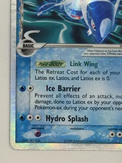 Pokemon TCG Latios ex Delta Species 96/101 Dragon Frontiers Holo Silver Border - Image 5