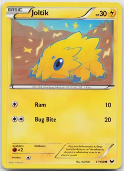 Joltik (41) Common Dark Explorers 41/108 Pokemon TCG - Image 1