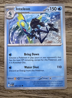 Pokemon 2025 ME01: Mega Evolution Inteleon 41/132 - Image 1