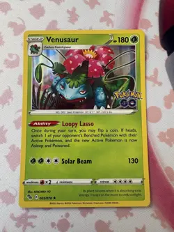 Venusaur 003/078 Pokemon GO Holo - Image 1