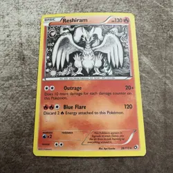 Reshimram 28/113 Holo Rare - Legendary Treasures - Pokemon - MP - Image 1