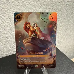 Disney Lorcana TCG Circle of Life Action Song Enchanted 225/204 EN Lorcana Fable - Image 3