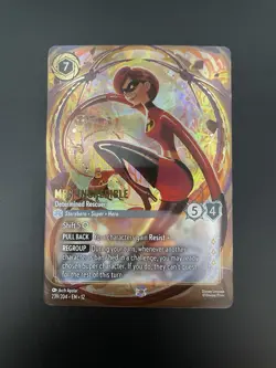 Disney Lorcana Mrs. Incredible - Determined Rescuer English Foil Enchanted - Image 1