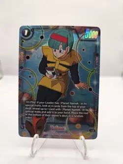 Bulma FS12-14 Alt Foil (Gold) Bandai Dragon Ball Super Card Game Starter Deck - Image 1