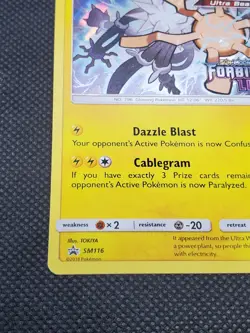 Xurkitree SM116 Holo Forbidden Light Prerelease Promo Stamped Pokemon Card NM/LP - Image 5
