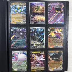 100+ Pokemon Card Lot Modern and Vintage Binder Collection ( Binder Included) - Image 2