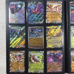 100+ Pokemon Card Lot Modern and Vintage Binder Collection ( Binder Included) - Image 4