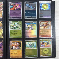 100+ Pokemon Card Lot Modern and Vintage Binder Collection ( Binder Included) - Image 5