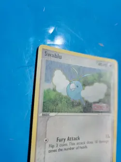Pokemon Card • Swablu Power Keepers 66/108 Reverse Holo - Image 3