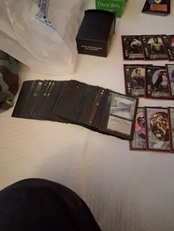 180 VtES/Jyhad Card Lot Used Mixed Set Including 2 Decks And Extras - Image 5