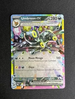 Umbreon EX 60/131 Double Rare Prismatic Evolutions Card NM - Image 1