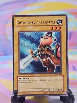 Yu-Gi-Oh TCG Card | Swordsman of Landstar SDJ-002 - Image 1