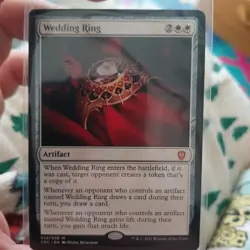 Magic The Gathering Wedding Ring Commander: Innistrad: Crimson Vow Mythic - NM - Image 1