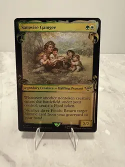 Samwise Gamgee (Showcase Scrolls) Universes Beyond: the Lord of the Rings Foil - Image 1