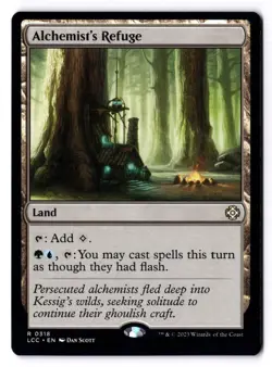 Alchemist's Refuge NM* The Lost Caverns of Ixalan Commander 0318 mtg -UnltdCards - Image 1