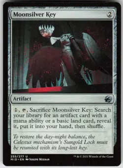 Moonsilver Key U Innistrad: Midnight Hunt 255 LP - Image 1
