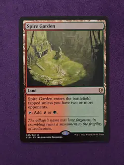 Spire Garden Commander Legends: Battle for Baldur's Gate NM MTG - Image 1