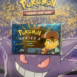 Topps Pokemon TV Animation Edition Series 2, Sealed Pack - Ash - Image 1