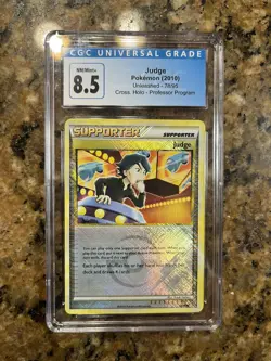 Pokemon League Cross Hatch Foil Holo Promo Judge #78/95 Graded CGC 8.5! - Image 1