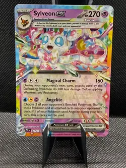 Sylveon ex 041/131 Holo Double Rare Prismatic Evolutions Pokemon Near Mint - Image 1