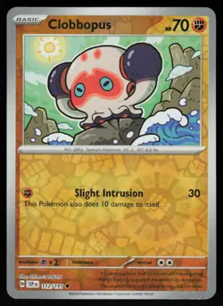 Clobbopus 112/191 Common Surging Sparks Pokemon Reverse Holo Near Mint - Image 1