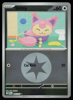 Skitty (Energy Symbol Pattern) 165/217 Holo Common Ascended Heroes Pokemon NM - Image 1