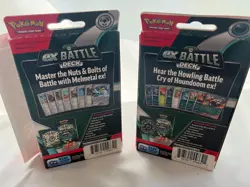 Pokemon TCG ex Battle Deck Lot - Melmetal ex & Houndoom ex Decks - Complete Set - Image 4