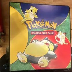 Vintage 1999 Ultra PRO Pokemon TCG 3-Ring 9-Pocket Binder - Image 1