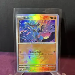 Pokemon TCG - Prismatic Evolutions - Riolu Pokeball Pattern (050/131) - NM - Image 1