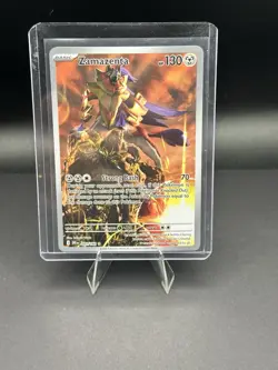 Zamazenta 201/182 Illustration Rare – Pokemon TCG – SV: Destined Rivals - NM - Image 1