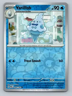 Pokemon Vanillish SV04: Paradox Rift 044/182 Near Mint NM Reverse Holo - Image 1