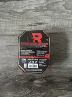 Pokemon TCG: Nidoking Team Rocket Tin - New & Factory Sealed - Image 3
