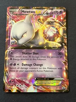 Mewtwo EX XY Promo XY107 Holo Promo ENG Basic 170 HP Pokemon TCG - Image 1