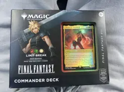 Final Fantasy Commander Deck Limit Break MTG Magic The Gathering FF7 New Sealed - Image 1