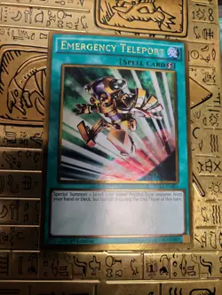 Emergency Teleport - PGL3-EN081 - Gold Rare - NM 1st Ed - Yugioh - Image 1