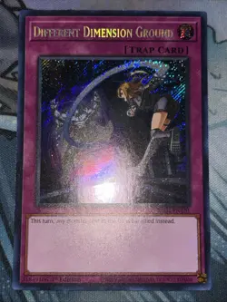 Different Dimension Ground - Secret Rare 1st Edition RA04-EN101 - YuGiOh - Image 1