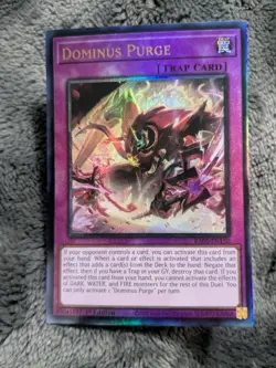 Yugioh Dominus Purge Prismatic Ultimate Rare RA05-EN150 NM - Image 1