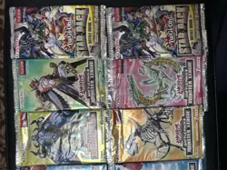 Konami Yu-Gi-Oh! TCG 13 Packs Lot Battle Pack 3 & Star Pack 1st Ed English - Image 2