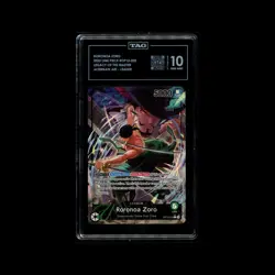TAG 10 GEM MINT Roronoa Zoro OP12-020 – Legacy of the Master - 2025 One Piece - Image 1