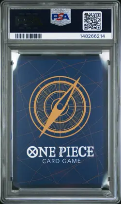 2025 ONE PIECE OP11-A FIST OF DIVINE SPEED SPECIAL ALTERNATE ART STUSSY PSA 10 - Image 2