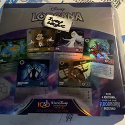 Disney 100 Lorcana Collectors Gift Set | Rise of the Floodborn ⭐ New & Sealed ⭐ - Image 1