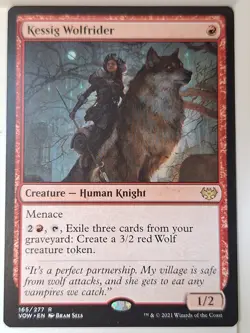 Kessig Wolfrider - Innistrad: Crimson Vow - Magic the Gathering MTG Nice! - Image 1